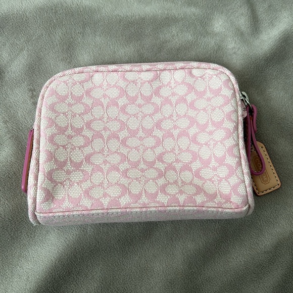 Coach Signature Collection Cosmetic Pouch - Picture 7 of 13